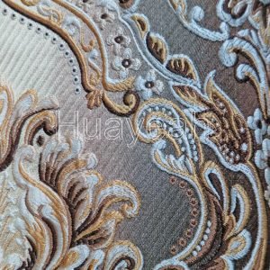 damask fabric for upholstery dining room chair close look