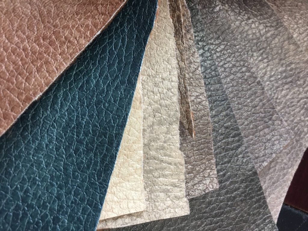 Foil Velvet Leather Look Fabric For Furniture Or Sofa